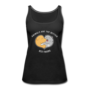 Beste Freunde Geschenke Tank Top - Tiere beste Freunde Tierfreunde besten Freunde