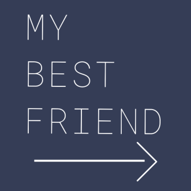 Motiv beste Freunde design