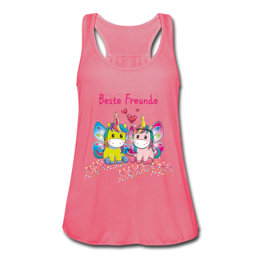 Beste Freunde Geschenke Tank Top - Einhörner Freunde Beste Freunde Best Friends