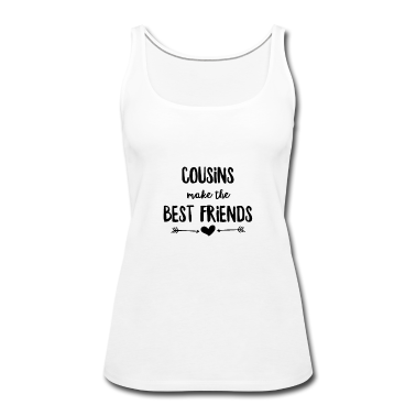Beste Freunde Geschenke Tank Top - Cousins machen die besten Freunde