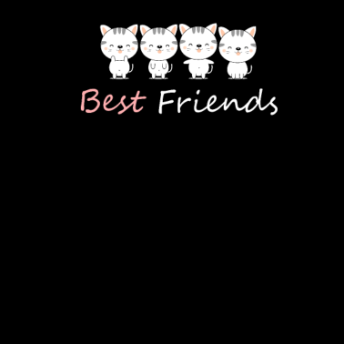 Motiv Beste Freunde Katzen