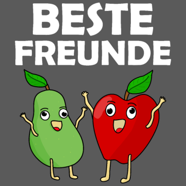 Motiv Beste Freunde Früchte