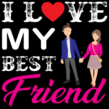 Motiv Beste Freunde, Freundschaft, Freundin, Freund