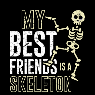 Motiv Mein Bester Freund Ist Ein Skelett
