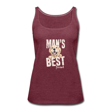 Beste Freunde Geschenke Tank Top - Mannhund bester Freund