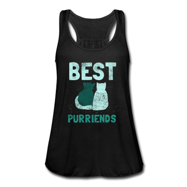 Beste Freunde Geschenke Tank Top - Katzen beste Freunde