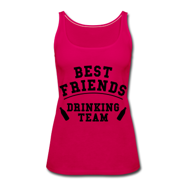 Beste Freunde Geschenke Tank Top - Beste Freunde Alkohol