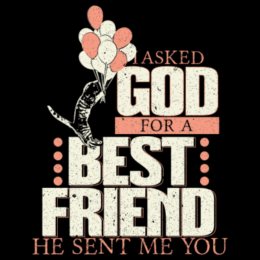 Motiv Beste Freunde Katze