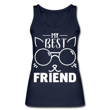 Beste Freunde Geschenke Tank Top - Mein Bester Freund ist eine Katze