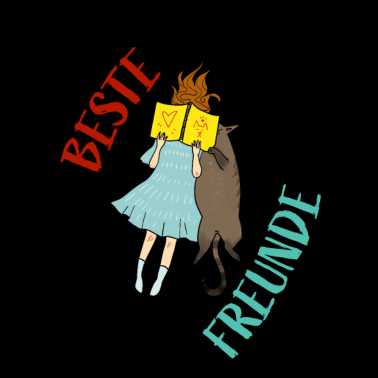 Motiv Beste Freunde / Katze und ich