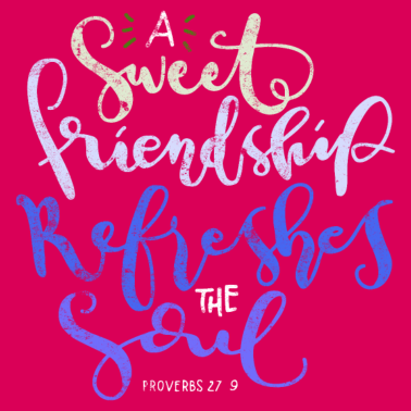 Motiv Beste Freunde bibelvers