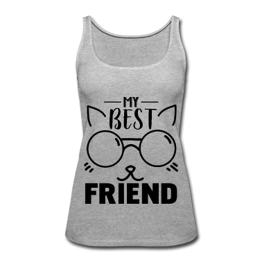 Beste Freunde Geschenke Tank Top - Mein bester Freund ist eine Katze