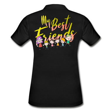 Beste Freunde Geschenke Poloshirt - Beste Freunde