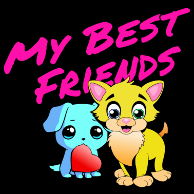 Motiv Meine Besten Freunde