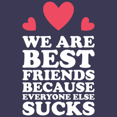 Motiv wir sind beste Freunde