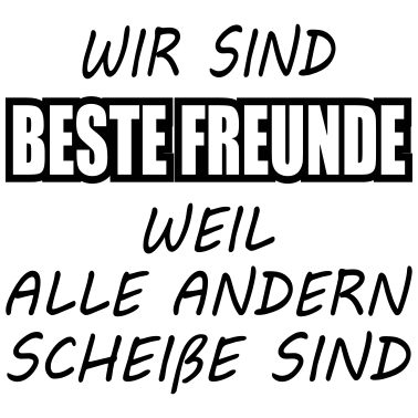 Motiv Beste Freunde