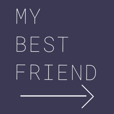 Motiv beste Freunde design