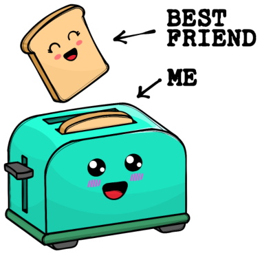 Motiv Lustig Beste Freunde