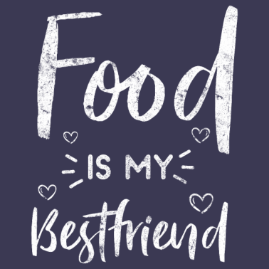 Motiv Essen ist mein bester freund