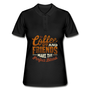 Beste Freunde Geschenke Poloshirt - Beste Freunde und Kaffee