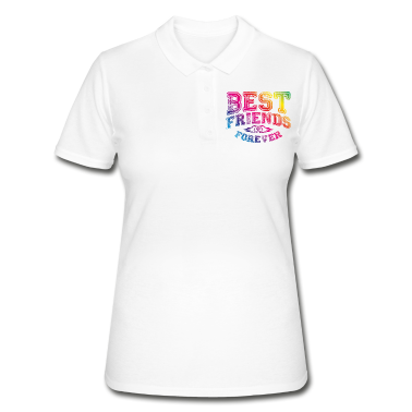 Beste Freunde Geschenke Poloshirt - beste freunde bunt