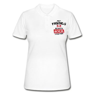 Beste Freunde Geschenke Poloshirt - beste freunde rock