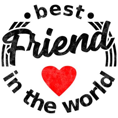 Motiv weltbeste Freunde bester Freund in der Welt