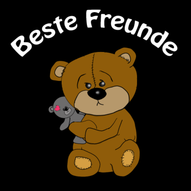 Motiv Beste Freunde Teddys