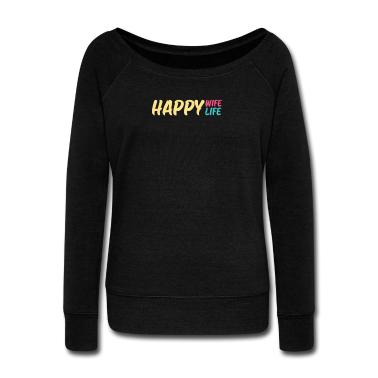 Beste Freunde Geschenke Langarmshirt - Happy Wife Life Partnerdesign für Ehemänner