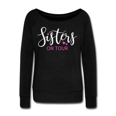 Beste Freunde Geschenke Langarmshirt - Schwester Schwestern Spruch Mädels Sisters on tour