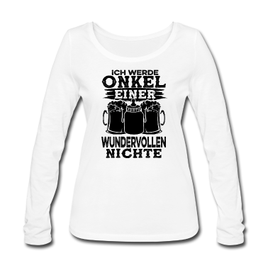 Beste Freunde Geschenke Langarmshirt - Ich werde Onkel einer Nichte Patenonkel Loading