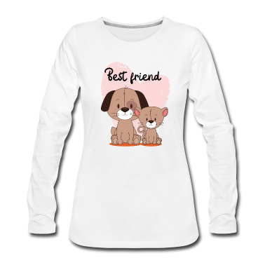 Beste Freunde Geschenke Langarmshirt - Bester Freund