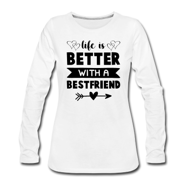 Beste Freunde Geschenke Langarmshirt - bester freund