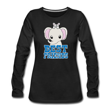 Beste Freunde Geschenke Langarmshirt - Beste Freunde
