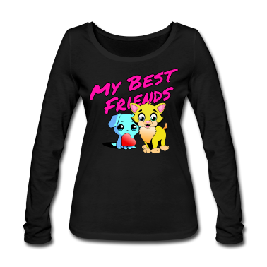 Beste Freunde Geschenke Langarmshirt - Meine Besten Freunde