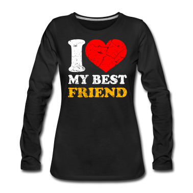 Beste Freunde Geschenke Langarmshirt - Beste Freunde