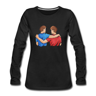 Beste Freunde Geschenke Langarmshirt - Beste Freunde