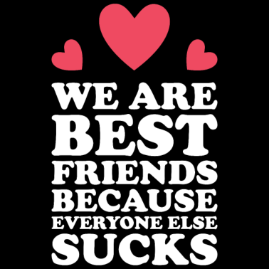 Motiv wir sind beste Freunde