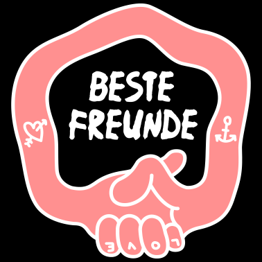 Motiv Beste Freunde