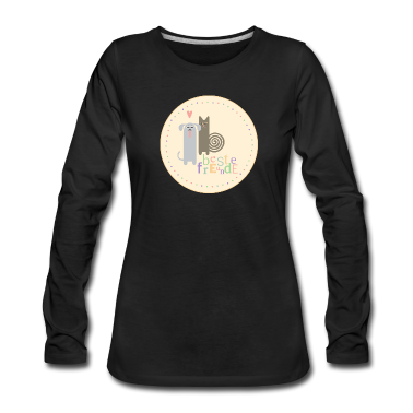 Beste Freunde Geschenke Langarmshirt - beste Freunde