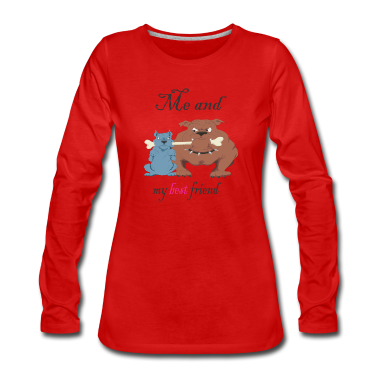 Beste Freunde Geschenke Langarmshirt - Ich und mein bester Freund