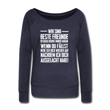 Beste Freunde Geschenke Langarmshirt - Wir sind beste Freunde