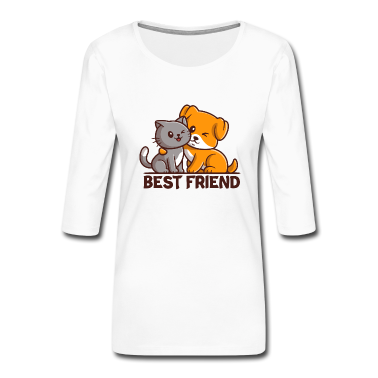 Beste Freunde Geschenke Langarmshirt - Best Friend - bester Freund