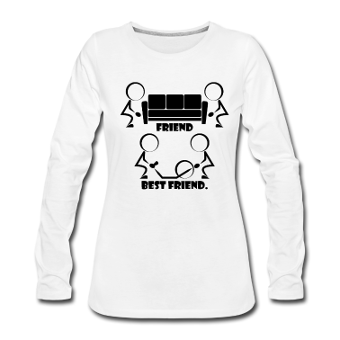 Beste Freunde Geschenke Langarmshirt - Beste Freunde