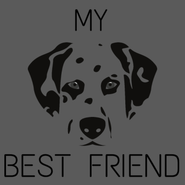Motiv Mein bester Freund. Mein bester Freund dalmatinisches Geschenk