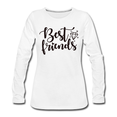 Beste Freunde Geschenke Langarmshirt - Beste Freunde