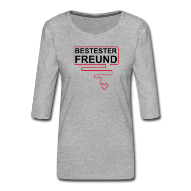 Beste Freunde Geschenke Langarmshirt - BESTESTER FREUND