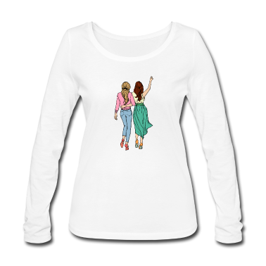 Beste Freunde Geschenke Langarmshirt - Beste Freunde Freundin