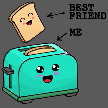 Motiv Lustig Beste Freunde