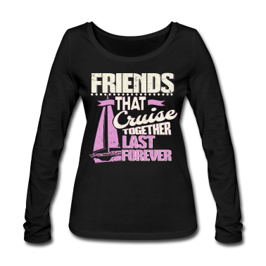 Beste Freunde Geschenke Langarmshirt - Beste Freunde Segeln